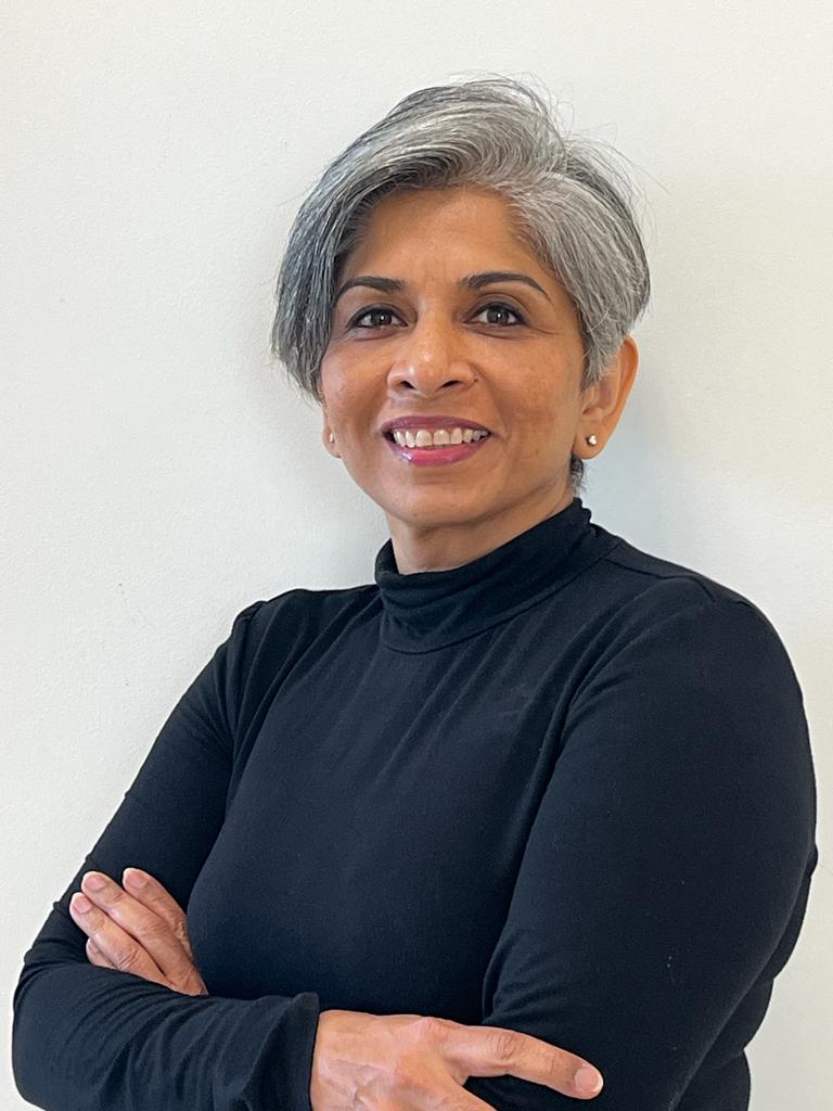 Natasha Desai in her Dubai mosaic studio